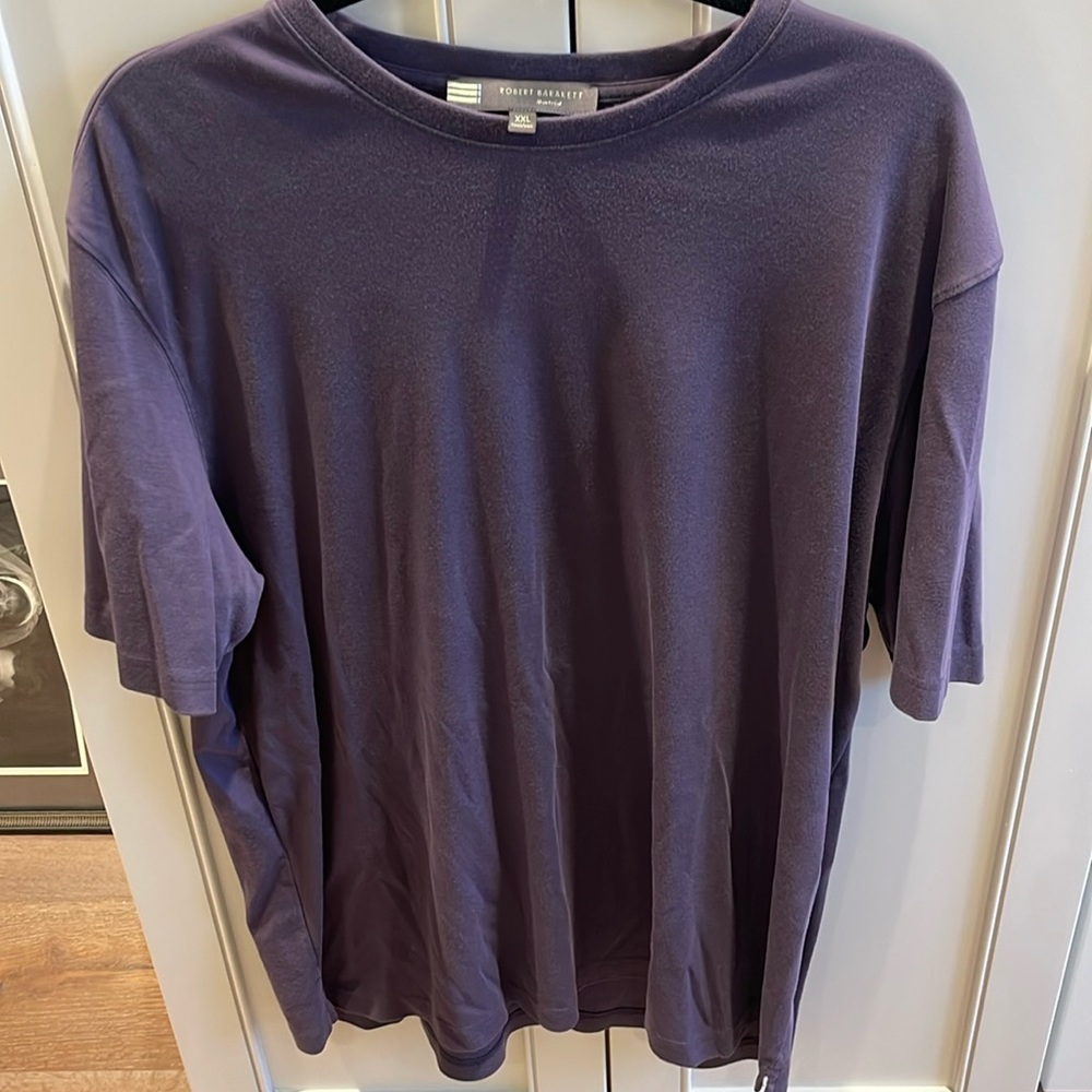 Men’s Robert Barakett purple XXL t shirt